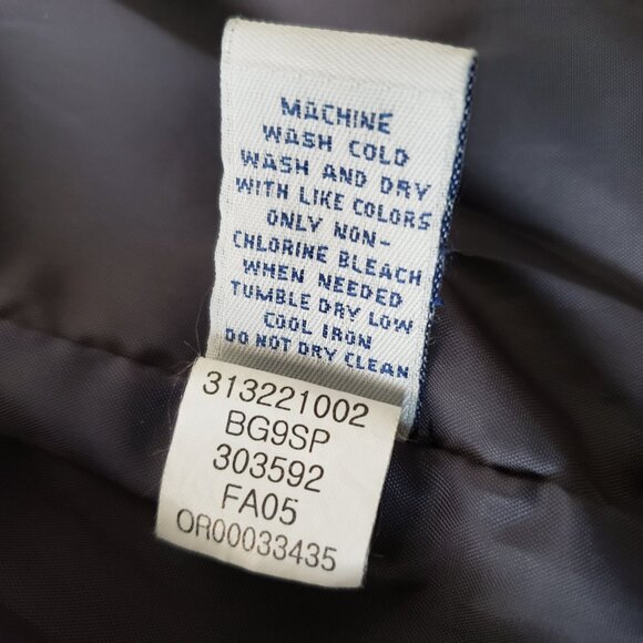 Old Navy Vintage Gas Station Jacket (Black, M) Y2K - Picture 10 of 10